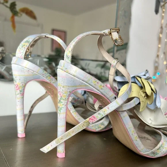 LOVE SHAKE FANCY by Sophia Webster GENTLY WORN / FLAWLESS HEELS / STUNNING!! - Picture 7 of 10